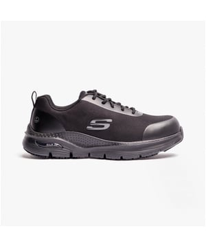Skechers Work 200086EC ARCH FIT SR - RINGSTAP Herren Sicherheitsschuhe Schwarz

Obermaterial: Textil

Futtermaterial: Textil

Sohlenmaterial: TPR

Verschluss: Schnürsenkel

Eigenschaften: Komfort

Zehenform: Rund

Schuhbreite: Normal

Artikelgewicht: 1,2 KG

Absatzhöhe: Flach (unter 2,5 cm)

Schuhstil: Sicherheitsschuhe

Trainingsstil: Sicherheitstrainer

Skechers Eigenschaften: Arch Fit, Rutschfest

Sicherheitsmerkmale: Durchtrittsichere Zwischensohlen, Kraftstoff-/Ölresistente Sohle, Metallkappe, Rutschfeste Sohle

Sicherheitsstandard: EN ISO 20345-2011 SRC

Geschenkverpackt: Nein
Produktcode: 200086EC/BBK