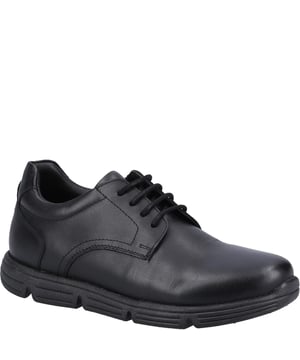 Hush Puppies ADRIAN Boys Leather School Shoes Black

 Upper Material: Leather

Lining Material: Textile

Sole Material: Rubber

Closure/Fastening: Lace-Up

Features: Comfort,Breathable

Toe Shape: Round

Shoe Width: Regular

Item Weight: 1.02 KG

Heel Height: Low (2.5-4.9cm)

Shoe Shaft Height: Low Top

Shoe Style: School

Gift Boxed: No
Product Code: 37555-69961