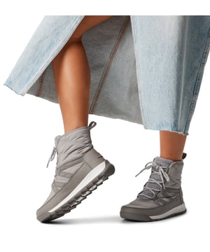 Sorel Sorel WHITNEY II PLUS LACE Womens Winter Boots Grey

 Upper Material: Nylon/Polyurethane

Lining Material: Microfleece

Sole Material: Rubber

Closure/Fastening: Lace-Up

Features: Comfort,Waterproof,Insulated

Toe Shape: Round

Shoe Width: Regular

Item Weight: 0.5 KG

Heel Height: Low (2.5-4.9cm)

Shoe Shaft Height: Ankle

Boot Style: Ankle Boots

Gift Boxed: No
Product Code: 2088241061