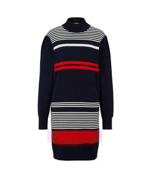 Womens Boss C-Fuenta Dress in multi colour.- Scoop neck.- Long sleeves.- Ribbed cuffs.- Knitted.- Ref: 50486106963
