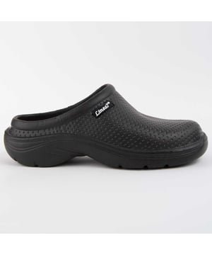 Bequeme Clogs für Damen. Bequeme Passform. Abnehmbare, gepolsterte Einlegesohle. Hergestellt von anderen Marken für unsere Marke.