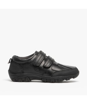 Roamers WILFRED Boys Black Leather Touch Fasten Shoes

 Upper Material: Leather

Closure/Fastening: Touch Fasten

Features: Comfort

Toe Shape: Round

Shoe Width: Regular

Item Weight: 0.53 KG

Heel Height: Flat (Under 2.5cm)

Shoe Style: School

Gift Boxed: No
Product Code: B697A