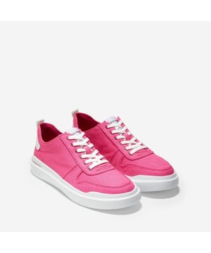 Cole Haan GRANDPRO RALLY Ladies Cotton Trainers Red

 Upper Material: Leather/Cotton

Lining Material: Cotton

Sole Material: Synthetic/EVA

Closure/Fastening: Lace-Up

Features: Lightweight,Memory Foam,Comfort,Breathable,Adjustable

Toe Shape: Round

Shoe Width: Regular

Item Weight: 0.817 KG

Heel Height: Flat (Under 2.5cm)

Shoe Shaft Height: Low Top

Gift Boxed: No
Product Code: 32801-55979