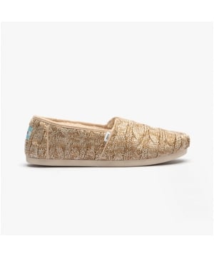 TOMS ALPARGATA Ladies Espadrille Natural

 Upper Material: Synthetic

Sole Material: Synthetic

Closure/Fastening: Slip-On

Features: Comfort

Toe Shape: Round

Shoe Width: Regular

Item Weight: 0.5 KG

Heel Height: Flat (Under 2.5cm)

Shoe Shaft Height: Low Top

Sandal Style: Sandals

Gift Boxed: No
Product Code: 10018904