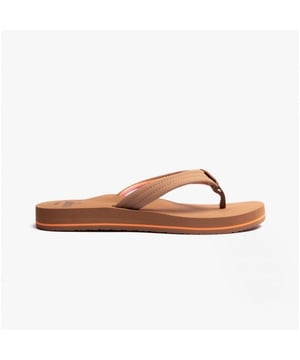 Reef CUSHION BREEZE Ladies Flip-Flops Tan/Smoothie

 Upper Material: Synthetic

Lining Material: Unlined

Sole Material: Rubber

Closure/Fastening: Slip-On

Features: Lightweight,Comfort,Arch Support

Toe Shape: Round

Shoe Width: Wide

Item Weight: 0.5 KG

Heel Height: Flat (Under 2.5cm)

Sandal Style: Sandals

Gift Boxed: No
Product Code: CJ0184