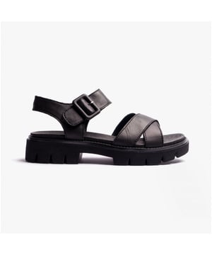 Remonte ROXANE Ladies Chunky Sandals Black

 Upper Material: Leather

Lining Material: Leather

Sole Material: Polyurethane

Closure/Fastening: Touch Fasten

Features: Lightweight,Comfort,Breathable,Adjustable

Heel Type: Block

Toe Shape: Round

Shoe Width: Regular

Item Weight: 0.5 KG

Heel Height: Low (2.5-4.9cm)

Sandal Style: Sandals

Gift Boxed: No
Product Code: D7950-00