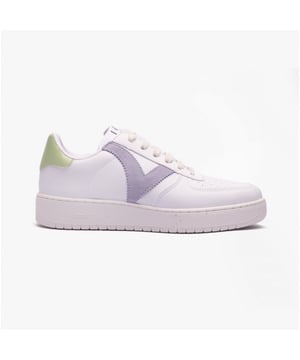 Victoria MADRID CONTRAST FAUX LEATHER Womens Trainers Pastel Multi

 Upper Material: Faux Leather

Lining Material: Textile

Sole Material: Synthetic

Closure/Fastening: Lace-Up

Features: Lightweight,Breathable,Adjustable

Toe Shape: Round

Shoe Width: Regular

Item Weight: 1 KG

Heel Height: Flat (Under 2.5cm)

Gift Boxed: No
Product Code: 1258201/LIL