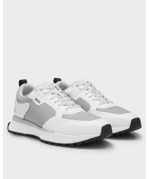 Sporty trainers in a mix of materials including mesh by BOSS, detailed with an EVA outsole and branding throughout.
LacesFully linedPackaging: Box

100% Polyester, 85% Polyester, 15% Polyurethane, Sole: 70% Ethylene vinyl acetate, 30% Rubber, Facing: 100% Thermoplastic polyurethane, Upper material: 100% Polyester, Innersole: 100% Polyester

 
50513195
 
 