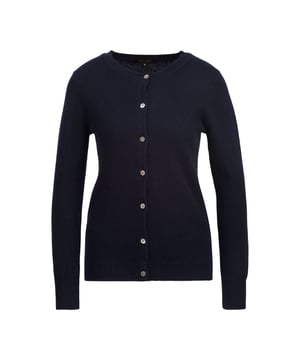 Der Kashmir Cardigan von DINE ‘N’ DANCE vereint Luxus und Komfort. Aus feinstem Kashmir gefertigt, bietet er ein unglaublich weiches Tragegefühl. Mit seinem eleganten Schnitt und zeitlosen Design passt er perfekt zu jedem Outfit und sorgt für stilvolle Wärme an kühlen Tagen. Ein echtes Must-Have!