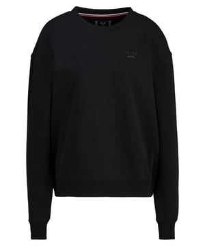 Klassisches Sweatshirt aus weichem Sweatstoff mit dezentem Logo auf der Brust. Die Baumwoll-Polyester-Mischung sorgt für ein angenehmes Tragegefühl und eine bequeme Passform.