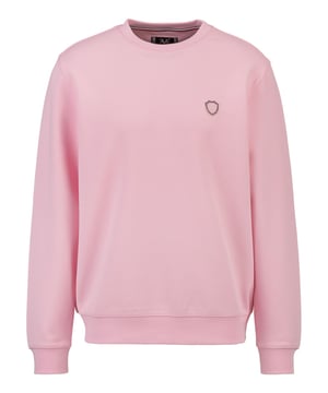 Das 19v69 ITALIA Sweatshirt *NICO FLAG* überzeugt mit zeitloser Eleganz und hohem Tragekomfort. Der weiche Materialmix sorgt für ein angenehmes Gefühl, während der dezente Logo-Print einen stilvollen Akzent setzt – perfekt für Freizeit und Alltag.