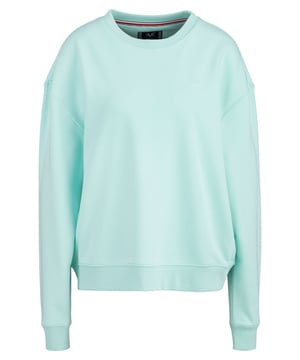 Klassisches Sweatshirt aus weichem Sweatstoff mit dezentem Logo auf der Brust. Die Baumwoll-Polyester-Mischung sorgt für ein angenehmes Tragegefühl und eine bequeme Passform.