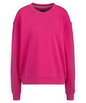 Klassisches Sweatshirt aus weichem Sweatstoff mit dezentem Logo auf der Brust. Die Baumwoll-Polyester-Mischung sorgt für ein angenehmes Tragegefühl und eine bequeme Passform.