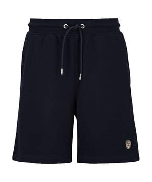 Lässige Regular Fit-Shorts mit elastischem Bund und Kordelzug. Die weiche Baumwoll-Polyester-Mischung bietet hohen Tragekomfort und sorgt für einen sportlichen Look.