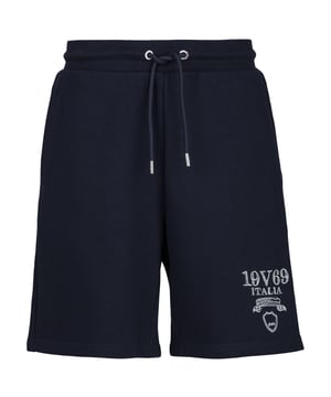 De 19v69 ITALIA herenshort *SERGIO SHATTERED* biedt een optimale combinatie van stijl en comfort. Met een elastische tailleband en trekkoord sluiten ze perfect aan, terwijl het zachte materiaal ideaal is voor vrije tijd en sport.