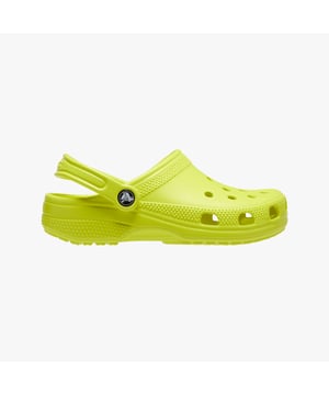 Crocs 10001-76M CLASSIC Unisex Clogs Acidity

 Upper Material: Croslite

Lining Material: Croslite

Sole Material: Croslite

Closure/Fastening: Slip-On

Features: Comfort,Lightweight

Toe Shape: Round

Shoe Width: Regular

Item Weight: 0.8 KG

Heel Height: Low (2.5-4.9cm)

Sandal Style: Clog

Gift Boxed: No
Product Code: 10001-76M