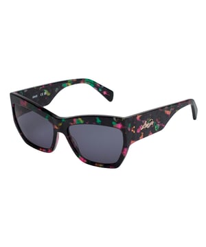 LIU JO women's sunglasses with acetate frame.

 Shape and design:
 - These Liu Jo sunglasses have a rectangular silhouette with defined edges.
 - The rectangular silhouette gives the glasses a modern and avant-garde look.

 Frame Material:
 - The frame of these sunglasses is made of acetate.
 - The use of acetate provides durability and lightness to the frame.
 - This makes the glasses durable and comfortable to wear.

 Sideburns:
 - The temples are also made of acetate, matching the frame material.
 - Acetate on the temples adds strength and stability to the structure of the sunglasses.

 Brand details:
 - Liu Jo brand engraving on the temples.
 - These design elements help to clearly identify the model as part of the Liu Jo sunglasses collection.

 Glasses:
 - The lenses are of high quality.
 - 100% UVB 400 protection.
 - Anti-reflective lenses.

 The color of the sunglasses lenses may vary slightly from the images due to lighting effects or adjustments in the material finish, but they will always retain their style and quality!
 Measures: Lens height: 50 mm. Lens width: 61 mm. Bridge: 16 mm. Temples: 135 mm.
 Composition: Acetate
 Care:
Clean the glasses with soap and water (neutral).
 Do not use dirty or abrasive cloths that may alter the characteristics of the filters.
 Use only original accessories and spare parts.
