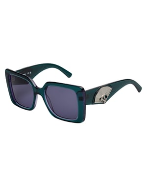 Karl Lagerfeld women's sunglasses with acetate frames.

 Shape and design:
 - These Karl Lagerfeld sunglasses have a square silhouette with gently curved edges.
 - The square silhouette gives the sunglasses a modern and edgy look.

 Frame Material:
 - The frame of these glasses is made of acetate, a plastic material.
 - Acetate provides durability, flexibility and a smooth finish to the frame.
 - This makes the glasses durable and comfortable to wear.

 Acetate temples:
 - The temples are also made of acetate and metal details, matching the frame material.
 - The acetate on the temples makes them light and comfortable to wear.

 Brand details:
 - Engraving of Karl Lagerfeld's initials on the temples.
 - Includes original case.

 Glasses:
 - The lenses are of high quality.
 - 100% UVB 400 protection.
 - Anti-reflective crystals.

 The color of the sunglasses lenses may vary slightly from the images due to lighting effects or adjustments in the material finish, but they will always retain their style and quality!
 Measures: Lens width: 52 mm, Bridge: 20 mm, Temples: 140 mm
 Composition: Acetate
 Care:
Clean the glasses with soap and water (neutral).
 Do not use dirty or abrasive cloths that may alter the characteristics of the filters.
 Use only original accessories and spare parts.