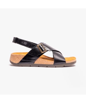 Fly London CHLO852FLY Ladies Slingback Crossover Sandals Black

 Upper Material: Leather

Lining Material: Leather

Sole Material: TPR

Closure/Fastening: Buckle

Features: Lightweight,Comfort,Buckle,Adjustable

Toe Shape: Round

Shoe Width: Regular

Item Weight: 0.5 KG

Heel Height: Low (2.5-4.9cm)

Sandal Style: Sandals
Product Code: P144852000