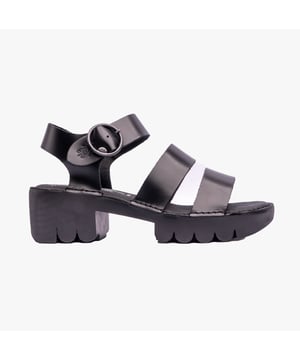 Fly London EGLY520FLY Womens Sandals Black

 Upper Material: Leather

Lining Material: Leather

Sole Material: Rubber

Closure/Fastening: Buckle

Features: Comfort,Breathable

Heel Type: Block

Shoe Width: Regular

Item Weight: 1 KG

Heel Height: Medium (5-7.4cm)

Sandal Style: Sandals
Product Code: P801520000