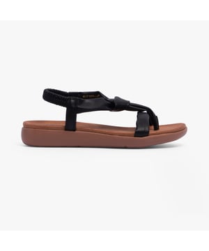Heavenly Feet BUTTERCUP Womens Sandals Black

 Upper Material: Synthetic

Lining Material: Synthetic

Sole Material: Rubber

Closure/Fastening: Buckle

Features: Comfort,Vegan,Breathable

Shoe Width: Regular

Item Weight: 1 KG

Heel Height: Low (2.5-4.9cm)

Sandal Style: Open Toe

Gift Boxed: No
Product Code: SA0004155-BLK