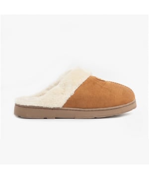 Jo &amp; Joe Jo &amp; Joe SNUGGLE Womens Mule Slippers Cognac

 Upper Material: Synthetic

Lining Material: Faux Fur

Sole Material: Synthetic

Closure/Fastening: Slip-On

Features: Warm Lining

Toe Shape: Round

Shoe Width: Regular

Item Weight: 0.32 KG

Heel Height: Flat (Under 2.5cm)

Slipper Style: Mule

Gift Boxed: No
Product Code: 779/COG