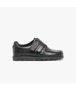Kickers FRAGMA STRAP Junior Boys Leather Shoes Black

 Upper Material: Leather

Lining Material: Fabric

Sole Material: Rubber

Closure/Fastening: Touch Fasten

Features: Comfort

Toe Shape: Square

Shoe Width: Regular

Item Weight: 0.5 KG

Heel Height: Flat (Under 2.5cm)

Shoe Shaft Height: Low Top

Shoe Style: School

Gift Boxed: No
Product Code: 114238