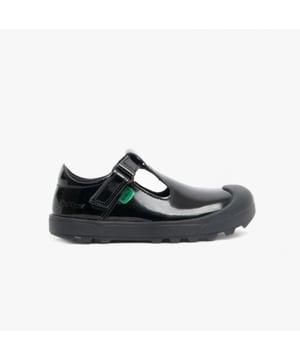 Kickers PLUNK MJ Girls Leather School Shoes Black

 Upper Material: Leather

Lining Material: Suede

Sole Material: Rubber

Closure/Fastening: Touch Fasten

Features: Comfort

Toe Shape: Round

Shoe Width: Regular

Item Weight: 0.34 KG

Heel Height: Flat (Under 2.5cm)

Shoe Shaft Height: Low Top

Shoe Style: School

Gift Boxed: No
Product Code: 116226