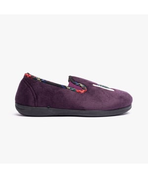Padders Padders DANDIE Womens (EE/EEE Fit) Full Slippers Purple

 Upper Material: Textile

Lining Material: Textile

Sole Material: Rubber

Closure/Fastening: Slip-On

Features: Comfort,Warm Lining,Memory Foam

Toe Shape: Round

Shoe Width: Extra Wide

Item Weight: 0.5 KG

Heel Height: Flat (Under 2.5cm)

Shoe Shaft Height: Low Top

Slipper Style: Full Slipper

Gift Boxed: No
Product Code: 4082/95