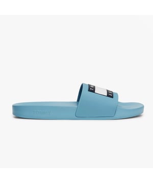 Tommy Hilfiger TJ POOL SLIDES Mens Slides Skyscrape Blue

 Upper Material: TPR

Lining Material: Rubber

Sole Material: EVA

Closure/Fastening: Slip-On

Features: Comfort,Breathable

Shoe Width: Regular

Item Weight: 1 KG

Heel Height: Flat (Under 2.5cm)

Sandal Style: Sandals

Gift Boxed: No
Product Code: EM0EM01191CZC
