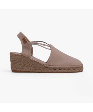 Toni Pons TREMP Womens Espadrille Sandals Stone

 Upper Material: Cotton/Fabric

Lining Material: Fabric

Sole Material: Rubber

Closure/Fastening: Slip-On

Features: Comfort,Breathable

Heel Type: Wedge

Toe Shape: Round

Shoe Width: Regular

Item Weight: 1 KG

Heel Height: Medium (5-7.4cm)

Sandal Style: Sandals

Gift Boxed: No
Product Code: TREMP-STONE