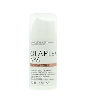 Olaplex No. 6 Bond Smoother Styling Treatment Reduce frizz and flyaway hairs for up to 72 hours. It can help to reduce your drying time without adding hold or weight. Softly defines your curls when air dried and the pump ensures the right amount is delivered each time. Vegan friendly and cruelty free.