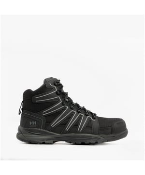 Helly Hansen Helly Hansen MANCHESTER MID S3 Unisex Safety Boots Black/Grey

 Upper Material: Fabric

Lining Material: Fabric

Sole Material: Rubber

Closure/Fastening: Pull-On

Features: Lightweight,Comfort,Breathable

Toe Shape: Round

Shoe Width: Regular

Item Weight: 0.9 KG

Heel Height: Flat (Under 2.5cm)

Shoe Shaft Height: Ankle

Boot Style: Safety Boots

Safety Features: Composite Toe Cap,Anti-Penetration Mid Sole,Fuel/Oil Resistant Sole,Slip Resistant Sole

Safety Standard: EN ISO 20345:2011

Gift Boxed: No
Product Code: 78422_930