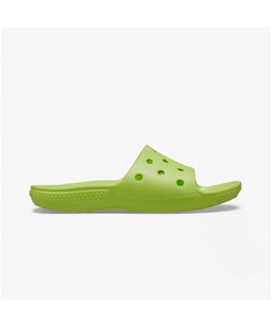 Crocs 206396-3UH CLASSIC SLIDE Kids Sandals Limeade

 Upper Material: Croslite

Lining Material: Unlined

Sole Material: Croslite

Closure/Fastening: Slip-On

Features: Lightweight,Water Resistant,Comfort,Breathable

Toe Shape: Round

Shoe Width: Regular

Item Weight: 0.5 KG

Heel Height: Flat (Under 2.5cm)

Sandal Style: Sandals

Gift Boxed: No
Product Code: 206396-3UH