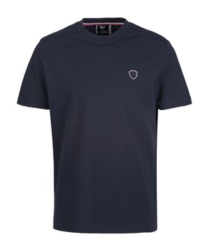 Das 19v69 ITALIA T-Shirt *TARIUS* überzeugt mit schlichter Eleganz und einem dezenten Logo-Detail. Der weiche Materialmix aus Baumwolle und Polyester sorgt für hohen Tragekomfort, während der klassische Rundhalsausschnitt und der Regular Fit einen perfekten Sitz bieten – ideal für Freizeit und Alltag.