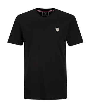 Das 19v69 ITALIA T-Shirt *RAFAEL* überzeugt mit zeitloser Eleganz und hohem Tragekomfort. Der stilvolle Rundhalsausschnitt verleiht dem Shirt eine moderne Note, während der weiche Baumwollstoff für ein angenehmes Tragegefühl sorgt – perfekt für Freizeit und Alltag.