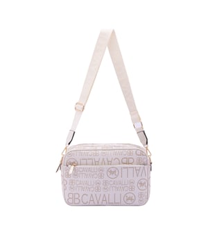 Bolso bandolera para mujer. El cierre es con cremallera. Los bolsillos internos son uno con cremallera y dos abiertos. Los bolsillos externos son uno delantero con cremallera y otro trasero con cremallera. La bandolera es ajustable en tela. Falta el mango. Hay dos compartimentos internos. El material exterior es ecopiel. Internamente es 100% Poliéster. Medidas: 18x28x11 cm. Producto de moda