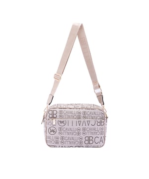 Bolso bandolera para mujer. El cierre es con cremallera. Los bolsillos internos son uno con cremallera y dos abiertos. Los bolsillos externos son uno delantero con cremallera y otro trasero con cremallera. La bandolera es ajustable en tela. Falta el mango. Hay dos compartimentos internos. El material exterior es ecopiel. Internamente es 100% Poliéster. Medidas: 18x28x11 cm. Producto de moda