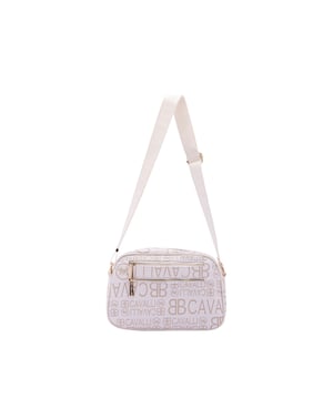 Bolso bandolera para mujer. El cierre es con cremallera. Los bolsillos internos son uno con cremallera. Los bolsillos externos son dos delanteros con cremallera y uno trasero con cremallera. La bandolera es ajustable en tela. Falta el mango. Hay un compartimento interno. El material exterior es ecopiel. Internamente es 100% Poliéster. Medidas: 18x27x10 cm. Producto de moda