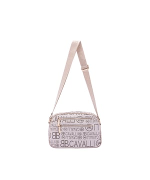 Bolso bandolera para mujer. El cierre es con cremallera. Los bolsillos internos son uno con cremallera. Los bolsillos externos son dos delanteros con cremallera y uno trasero con cremallera. La bandolera es ajustable en tela. Falta el mango. Hay un compartimento interno. El material exterior es ecopiel. Internamente es 100% Poliéster. Medidas: 18x27x10 cm. Producto de moda