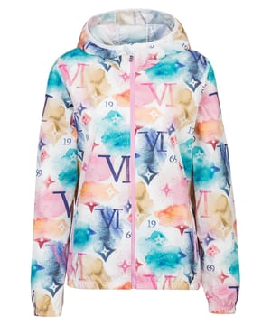 Die 19v69 ITALIA Regenjacke *CARINA* überzeugt mit ihrem modernen Farbverlauf und wasserabweisendem Material. Funktional und stylisch zugleich, ideal für nasse Tage mit modischem Statement.