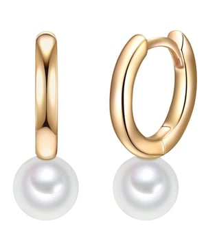 Give your face a touch of classic luxury with these charming ear screoles from Valero Pearls. 925 sterling silver was chosen as the basic material for the creole couple, which was evenly covered with magical gilding. Their solid design allows the bewildering shimmering freshwater breeding breeding to get out very big below their earlobes and to cause a stir. These earrings also deserve a special place in their jewelry box, because they can be combined so wonderfully in terms of fashion - whether at important business appointments or the birthday of their best friend.