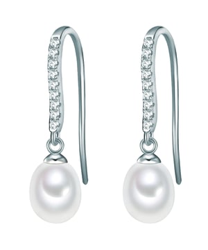 In luxury matters, the trend is becoming more and more minimalism. How to live this attitude without having to do without glamor illustrate these wonderful earrings from Valero Pearls. As a overall concept, you have everything you need to get through everyday life in style. Their filigree ear hooks were made from the purest 925 sterling silver and, despite their slim design, still offer enough space for a variety of fabulously sparkling zirconia stones. The main attraction of these jewelry follows on the foot, because in the lower part, a drop-shaped freshwater breeding pearl was attached by an inconspicuous eyelet, each of which is noticeable by its unmistakable luster.