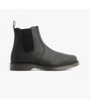 STB STB ELLIS Unisex Leather Air Cushioned Dealer Boots Waxy Black

 Upper Material: Leather

Lining Material: Textile

Sole Material: Synthetic

Closure/Fastening: Slip-On

Features: Comfort,Breathable

Toe Shape: Round

Shoe Width: Regular

Item Weight: 1.66 KG

Heel Height: Flat (Under 2.5cm)

Shoe Shaft Height: Ankle

Boot Style: Occupational/Non-Safety Boots

Safety Features: Water Resistant
Product Code: ELLIS/BLK
