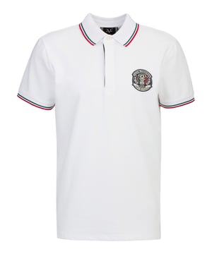 Das 19v69 ITALIA Poloshirt *EMILIO TENNIS* vereint klassischen Stil mit sportlicher Eleganz. Der Polokragen mit farblich abgesetzten Details und der hochwertige Baumwollmix sorgen für einen stilvollen Look und angenehmen Tragekomfort – ideal für Freizeit und Sport.