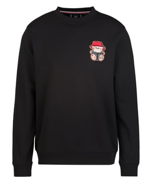 Das 19v69 ITALIA Sweatshirt *NICO BUCKET* kombiniert schlichte Eleganz mit einer verspielten Teddy-Stickerei. Der weiche Materialmix sorgt für angenehmen Tragekomfort, während der klassische Rundhalsausschnitt einen zeitlosen Look bietet – perfekt für Freizeit und Streetwear.