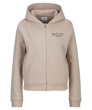 De Replay sweatjacke biedt ultiem comfort en een moderne, casual look. Met zijn zachte materiaal en praktisch ontwerp is het perfect voor ontspannen dagen of sportieve activiteiten. Veelzijdig, zorgt het voor een stijlvolle en comfortabele uitstraling.