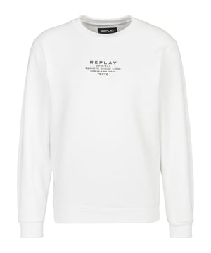 Das Replay Sweatshirt bietet einen lässigen, modernen Look und höchsten Komfort. Mit seinem weichen Material und dem klassischen Design ist es ideal für entspannte Tage oder sportliche Aktivitäten. Vielseitig kombinierbar, sorgt es für einen coolen und bequemen Stil.