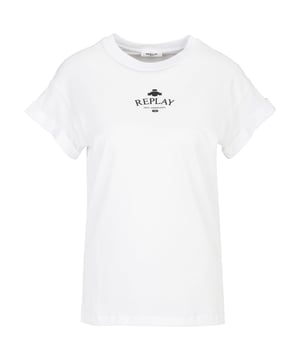 Das Replay T-Shirt vereint Komfort mit trendigem Design. Mit seinem klassischen Schnitt und markentypischen Details ist es vielseitig einsetzbar – perfekt für einen lässigen Alltagslook oder als Statement-Teil. Es bietet einen hohen Tragekomfort und passt zu nahezu jedem Outfit.
