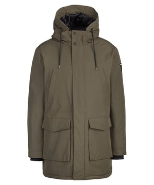 De Replay parka combineert functionaliteit met urban stijl. Gemaakt van robuuste, weerbestendige materialen, beschermt het betrouwbaar tegen kou en wind. De moderne snit, gecombineerd met praktische details zoals zakken en een capuchon, maakt het de ideale metgezel voor koude dagen en trendbewuste looks.